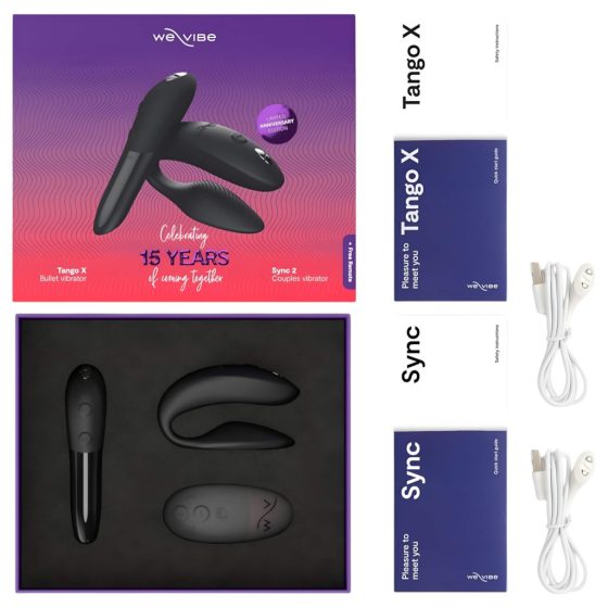 We-Vibe Collection - Couple's Vibrator Set (Black)