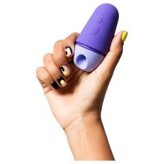   ROMP Free X - Battery Powered Air Pulse Clitoral Stimulator (Purple)