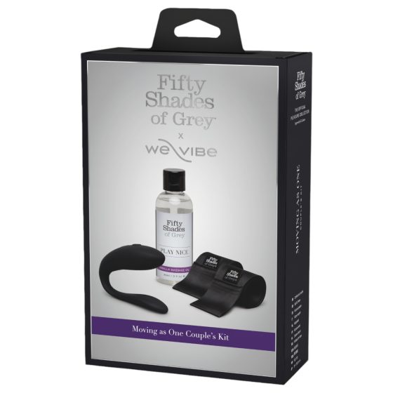 The Fifty Shades of Grey Moving as One Set + We-Vibe Sync Lite