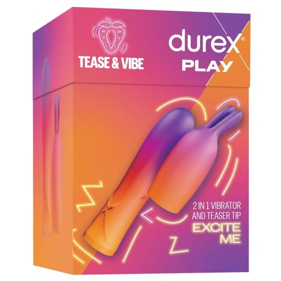 Durex Tease & Vibe - Rabbit Rod Vibrator (Pink)