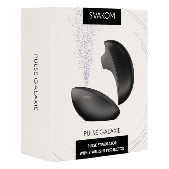 Svakom Pulse Galaxy - Air Wave Clitoral Stimulator (Black)