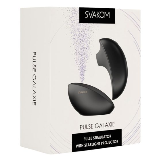 Svakom Pulse Galaxy - Air Wave Clitoral Stimulator (Black)