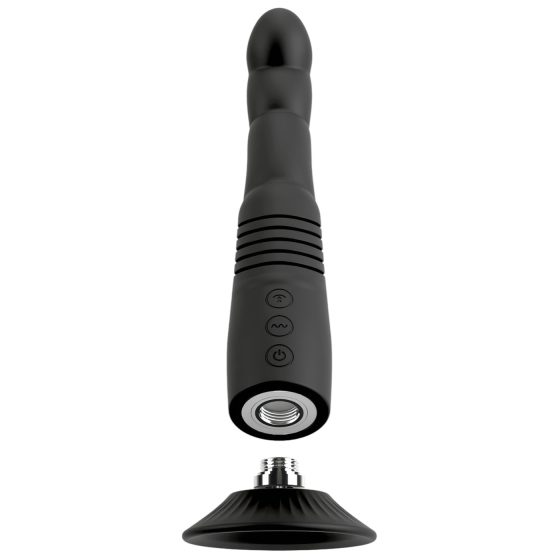 Couples Choice - G+P Point Thruster Vibrator (Black)