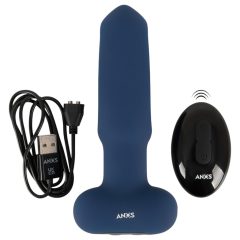 ANOS - Tongue-Like Anal Vibrator (Blue)