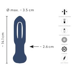 ANOS - Tongue-Like Anal Vibrator (Blue)