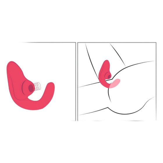 Womanizer Blend - Flexible G-spot Vibrator and Clitoral Stimulator (Coral)