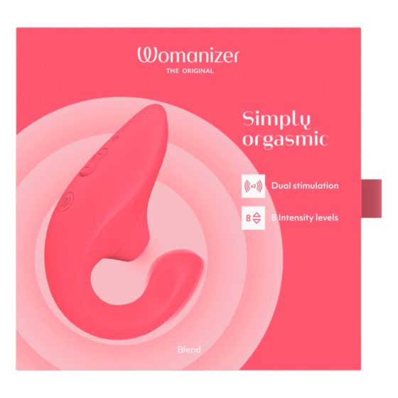 Womanizer Blend - Flexible G-spot Vibrator and Clitoral Stimulator (Coral)