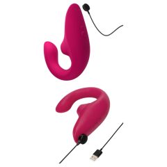   Womanizer Blend - Flexible G-Spot and Clitoral Vibrator (Pink)