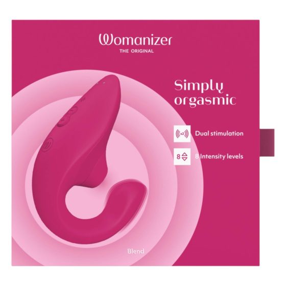 Womanizer Blend - Flexible G-Spot and Clitoral Vibrator (Pink)