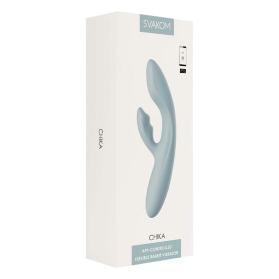 Svakom Chika - smart G-spot vibrator with spike (grey)