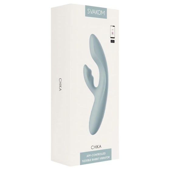 Svakom Chika - Smart Clitoral Arm G-Spot Vibrator (Grey)