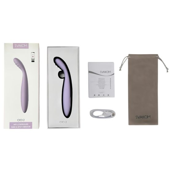 Svakom Cici 2 - Smart G-Spot Vibrator (Purple)