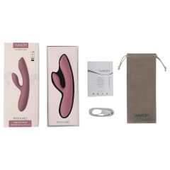   Svakom Trysta Neo - Motion Ball Vibrator with Clitoral Arm (Soft Pink)