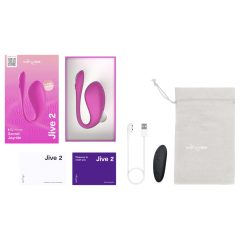 We-Vibe Jive 2 - Rechargeable, Smart Vibrating Egg (Pink)