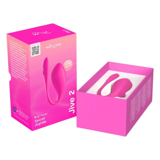 We-Vibe Jive 2 - Rechargeable Smart Vibrating Egg (Pink)