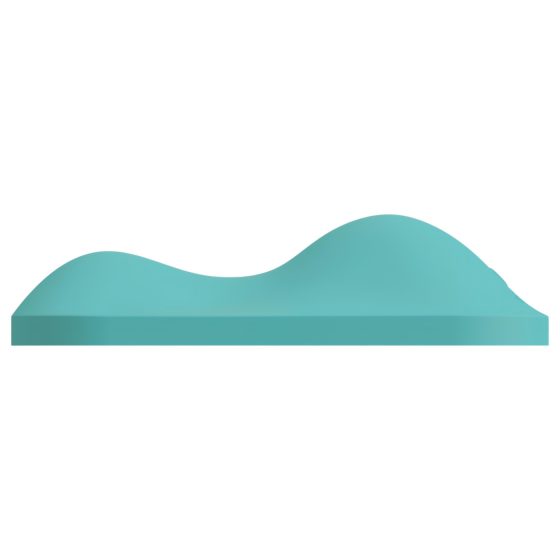 Vibepad Intense - Turquoise Clitoral Stimulator Pillow Vibrator