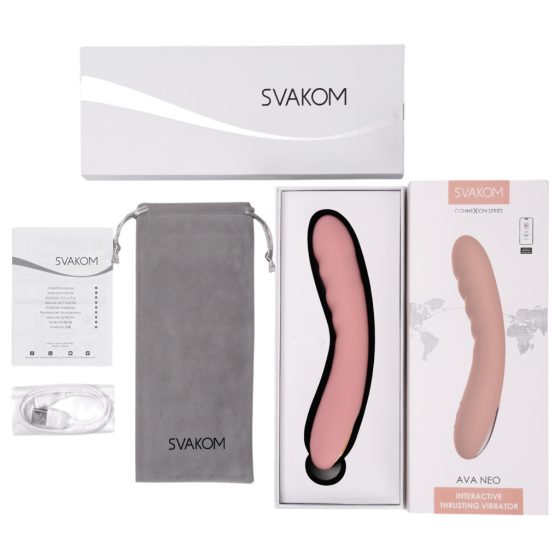 Svakom Ava Neo - Smart Up-and-Down Vibrator (Pink)