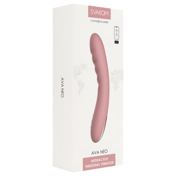 Svakom Ava Neo - Smart Up-and-Down Vibrator (Pink)