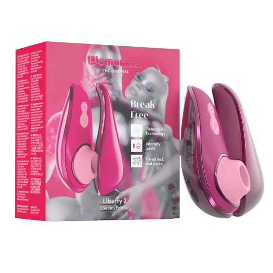 Womanizer Liberty 2 Iggy Azalea - Air Pulse Clitoral Stimulator (Pink)