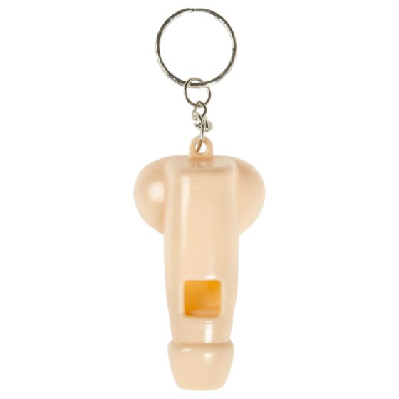 Penis Whistle Keychain (Natural)