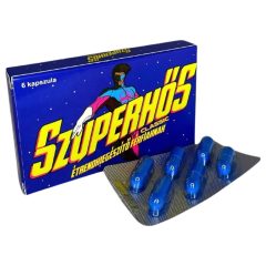   Superhero - powerful dietary supplement capsules for men (6pcs)