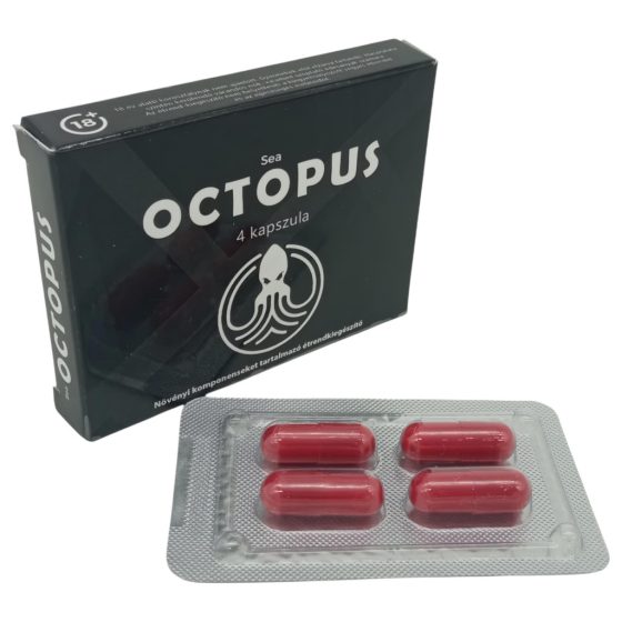 Octopus - Dietary Supplement Capsules for Men (4pcs)