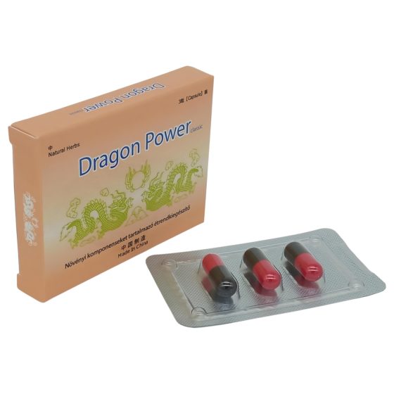 Dragon Power - Dietary Supplement Capsules for Men (3 pcs)