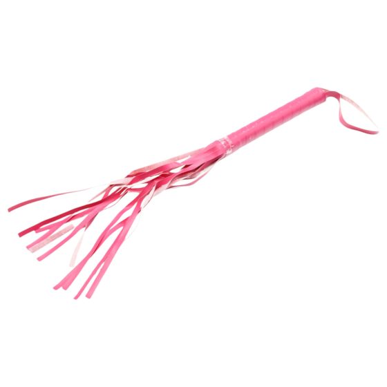 Faux Leather Whip - Pink (42cm)