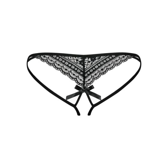 Obsessive Picantina - Black Double Strap Women's Panties