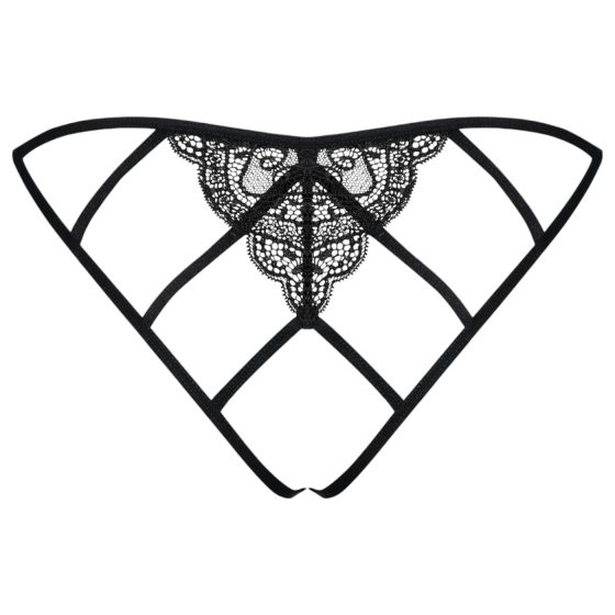 Miamor Obsessive - Open Lace Mesh Women's Underwear (Black)