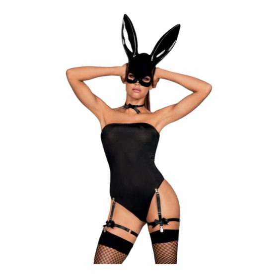 Obsessive OB7008 Sexy Bunny Costume (Black)