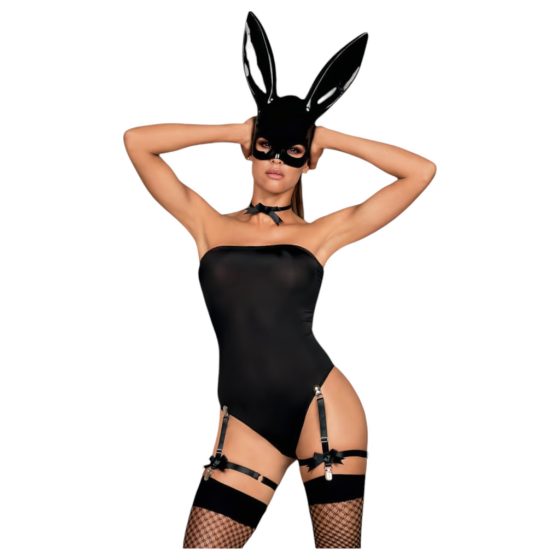 Obsessive OB7008 Sexy Bunny Costume (Black)