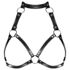   Obsessive A740 - Decorative Body Harness with Choker (Black) - S-L