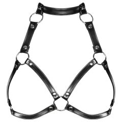   Obsessive A740 - Decorative Body Harness with Choker (Black) - S-L