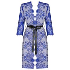 Obsessive Cobaltess - Lace Kimono (Blue)