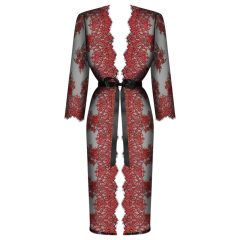 Obsessive Redessia - Lace Kimono (Red-Black)