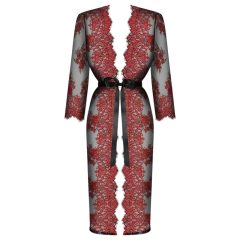 Obsessive Redessia - Lace Kimono (Red-Black)