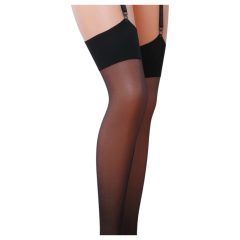 Passion ST001 - stockings (black)