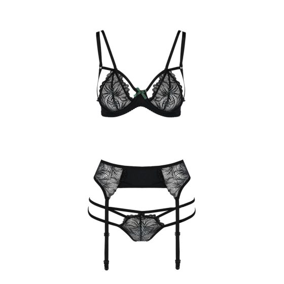 Passion Floris - Lingerie Set (Black)