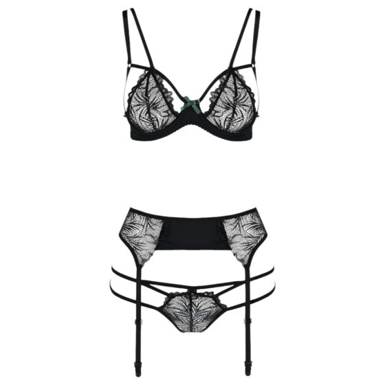 Passion Floris - Lingerie Set (Black)