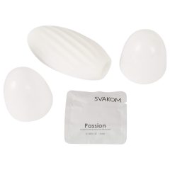 / Svakom Hedy - Masturbation Egg - 1pc (White)