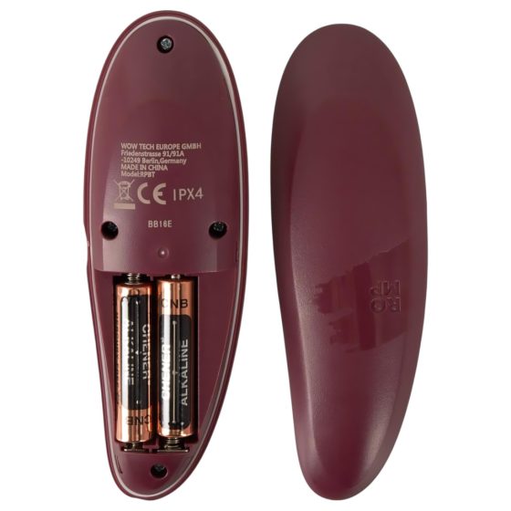 ROMP Switch - Air Wave Clitoral Stimulator (Red) - Eco Packaging