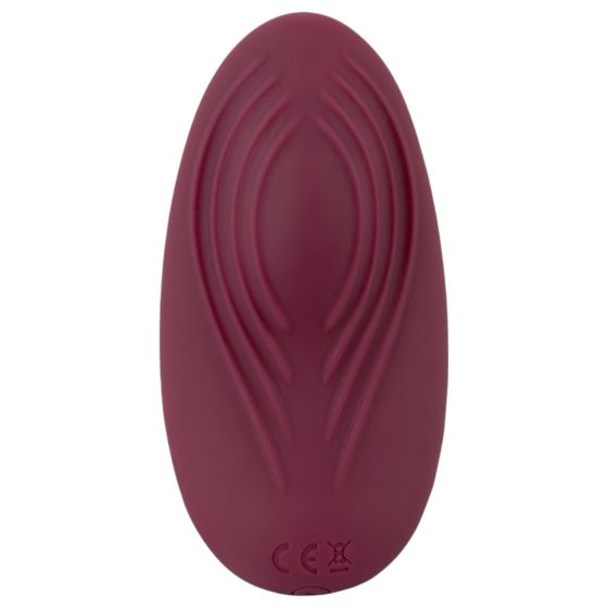 Magic Shiver - Panty Vibrator (Burgundy) - Eco-friendly Packaging