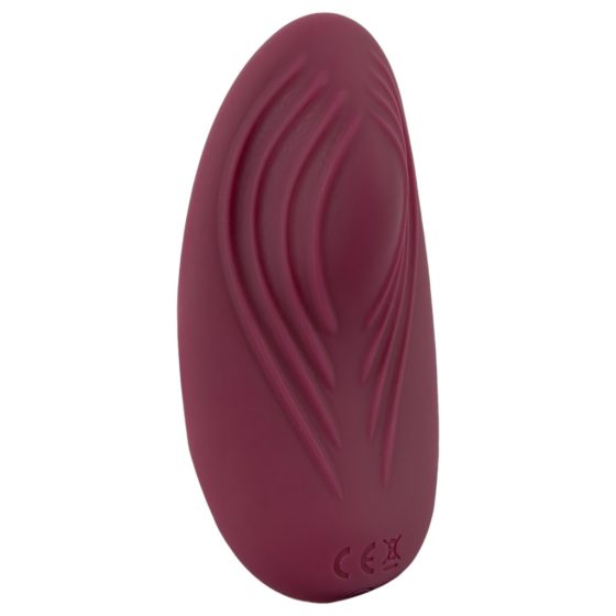 Magic Shiver - Panty Vibrator (Burgundy) - Eco-friendly Packaging