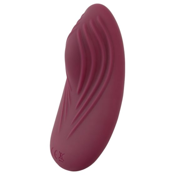 Magic Shiver - Panty Vibrator (Burgundy) - Eco-friendly Packaging