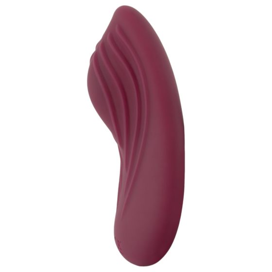 Magic Shiver - Panty Vibrator (Burgundy) - Eco-friendly Packaging