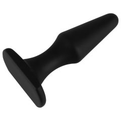 Feel the Magic Shiver - anal plug (black) - eco packaging