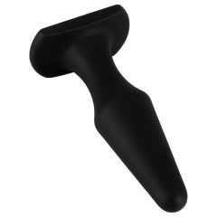 Feel the Magic Shiver - anal plug (black) - eco packaging