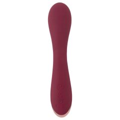   Eco-Friendly G-spot Vibrator (Burgundy) - Feel the Magic Shiver