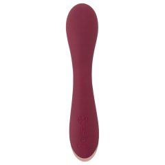   Feel the Magic Shiver - G-spot Vibrator (Burgundy) - Eco Packaging